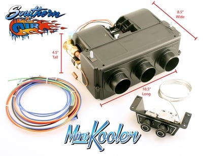 All New Mini-Kooler AC ONLY small unit 67 chevy 2 column wiring schematic 