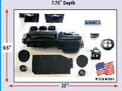 Southern Air 67-68 Camaro Direct Fit A/C, Heat, & Defrost - UNIT ONLY