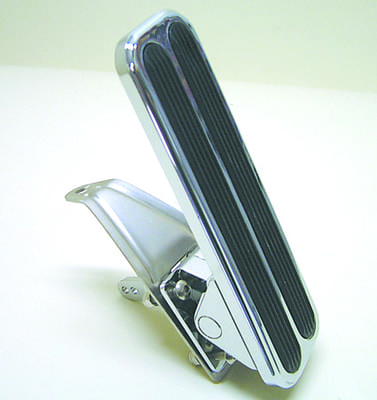 Chrome Throttle Pedal