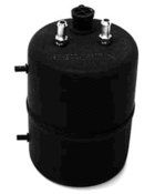 Vacuum Canister Black Finish