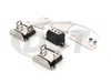 Universal Engine / Transmission Mount Set Chrome