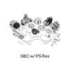 SBC Serpentine Hyper Drive Kit Pulley System W/ PS Reservoir