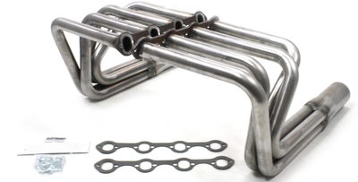 PATRIOT EXHAUST H8469 ROADSTER HEADER SPRINT CAR for SBF RAW STEEL