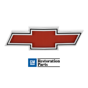 Red Bowtie Grille Emblem For 1967-68 Chevy Truck