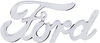 Chrome Vintage "Ford" Script Emblem