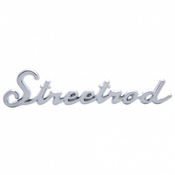 Chrome "Streetrod" Script Emblem With Stud