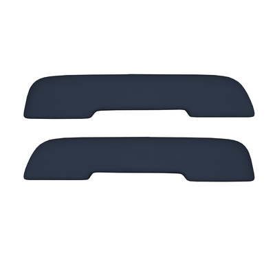 69 GM A-BODY FRONT ARMREST PADS - DARK BLUE