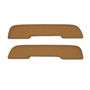 72 GM A-BODY FRONT ARMREST PADS - TAN