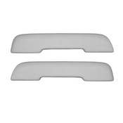 70-71 GM A-BODY FRONT ARMREST PADS - PEARL WHITE