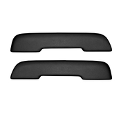 68-72 GM A-BODY FRONT ARMREST PADS - BLACK