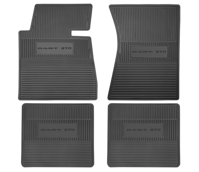 1966 DODGE DART 270 270' FLOOR MATS W/ AUTOMATIC TRANSMISSION