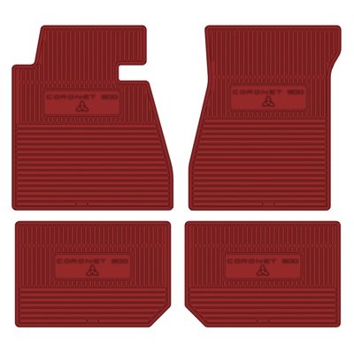 1967-1968 DODGE CORONET 500 500' FLOOR MATS W/ AUTOMATIC TRANSMISSION