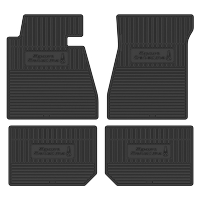 1969-1970 PLYMOUTH SPORT SATELLITE FLOOR MATS W/ AUTOMATIC TRANSMISSION