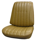 1971 CHEVROLET MONTE CARLO BUCKET SEAT UPHOLSTERY - SADDLE