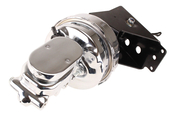 1966-1977 Ford Bronco 9" Dual Chrome Booster Conversion Kit w/ Flat Top Master Cylinder (Disc/Drum)