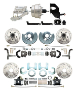 1962-1972 Mopar B & E Body Front & Rear Disc Brake Conversion Kit #8 W/ Booster Kit