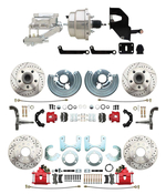 1962-1972 Mopar B & E Body Front & Rear Disc Brake Conversion Kit #11 W/ Booster Kit