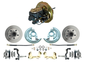 1967-1969 F Body 1968-1974 X Body Front Power Disc Brake Conversion Kit Standard Rotors w/ O.E.M. Booster Kit