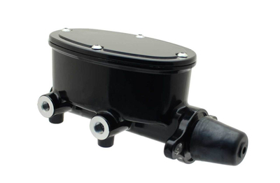 Oval Black Aluminum Black Master Cylinder (Disc/ Drum)