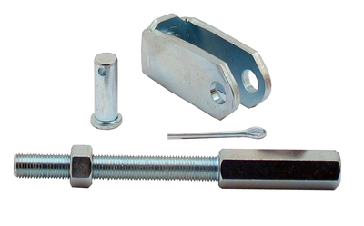 Universal 4 3/4" long Pedal Rod Extension & Clevis