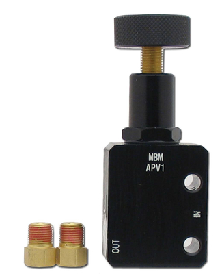 GM Universal Adjustable Proportioning Valve - Black