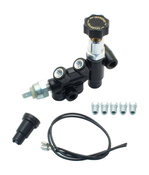 Adjustable Black Proportioning Valve 3/8" Ports