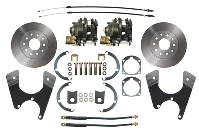 Rear GM 1955-1968 Full Size 10/12 Bolt Pattern Disc Brake Conversion Kit Standard Rotors