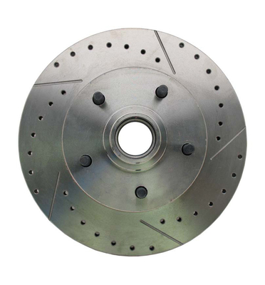 1962-1972 Mopar A, B, & E Body Vehicle Drilled/ Slotted Large Bolt Pattern Front Rotor (Passenger Side)