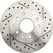 1962-1972 Mopar A, B, & E Rear Drilled/ Slotted Rotor (Passengers Side)