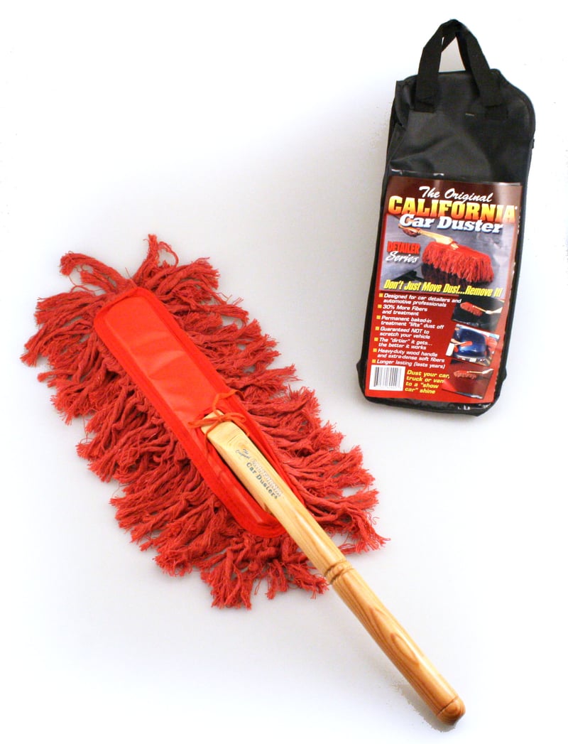 California Duster - Car Duster - Wooden Handle