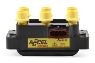 ACCEL Ignition Coil - SuperCoil - Ford 6-Tower EDIS with horizontal plug