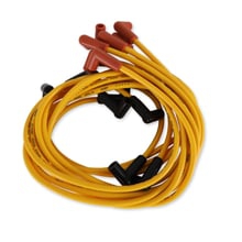 Spark Plug Wire Set- Super Stock Graphite Core 8mm-Chevy 5.0/5.7L 1975-82-Yellow