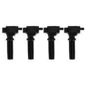 Ignition Coil- SuperCoil-2012-2017 Ford EcoBoost 2.0L/2.3L - L4 - 4-Pack - Black