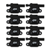 ACCEL Gen V GM Coils, 2014 and Up, Black, Square - 8 Pack