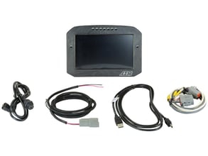 AEM CD-7FL Carbon Flat Panel Logging Display