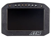 AEM CD-5FLG Carbon Flat Panel Logging Display with Internal GPS