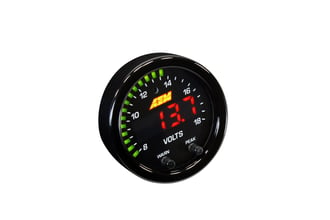 AEM X-Series Voltage Gauge Kit