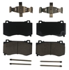 Baer Brakes Claw Brake Pads 05-10 Chrysler 300C SRT8; 12-14 Chrysler 300 SRT8; 08-14 Dodge Challenger SRT8; 08-10/12-14 Charger SRT8; 06-08 Magnum SRT8; 06-10 Jeep Grand Cherokee SRT8