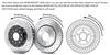 Baer Brakes 13.000" x .810", 2-Piece, LH Replacement Rotor, SDZ 13.000" X .810", 12 x 8.50"BC, 2-Piece, Left, Slot Drilled & Zinc Plated Finish