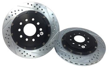 Baer Brakes EradiSpeed+ Front 2-piece Performance Brake Rotors 88-96 Corvette (w/ 13in OE Fr Rotors)