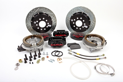 Rear Brake Components SS4+ Brake System Rear SS4+ RB w park SS4+ RB w park S4 Black SDZ