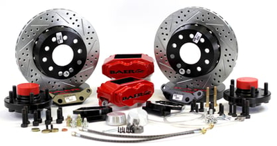 Baer Brakes 11" SS4+ Front Brake Kit, Black, SDZ, Std. Studs 1