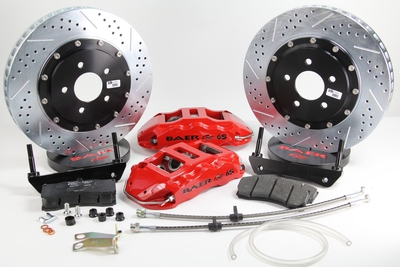 Baer Brakes 15" Extreme+ Rear Brake Kit - Red