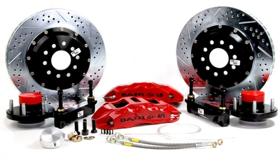 Baer Brakes 14" Extreme+ Front Brake Kit, Red, SDZ Fits 1997-03 Ford F150 2wd Trucks, 1997-02 Ford Expedition 2wd & 1998-02 Lincoln Navigator 2wd