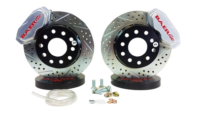 Front Brake Components Deep Stage SS4+ Brake System FC no hub S4 Clear SDZ Deep Stage Drag Racing. No hoses, Rotors not assembled. Requires SN95 spindles and hubs. Hub outside diameter needs to be 5.75in.