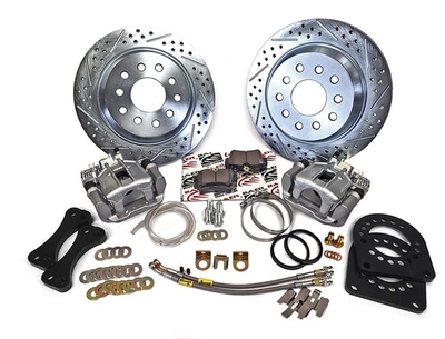 Baer Brakes 11.65" IronSport Rear Brake Kit Fits Ford 8.8" C-Clip Rear Ends w/2.5" Axle Standoff, 5-Lug