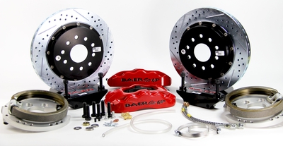 Baer Brakes 14" Pro+ Rear Brake Kit - Red