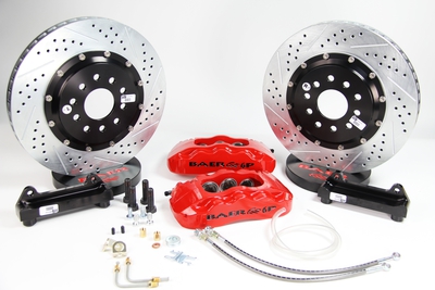 Baer Brakes 13" Pro+ Front Brake Kit, Black, SDZ Fits 1998-02 GM F-body Cars (Camaro/Firebird) w/OE Spindles and Hubs, Also Fits 93-97 F-Body w/98-02 Spindles*