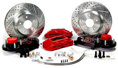 Baer Brakes 13" Track4 Front Brake Kit, Black, SDZ, Std. Studs