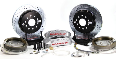 Baer Brakes 14" Pro+ Rear Brake Kit - Silver Fits Detroit Speed (DSE) C6/DSE Rear Floater